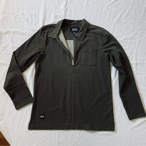 NWOT NATIVE YOUTH Mens 3/4 Zip Long Sleeve Shirt Size  L